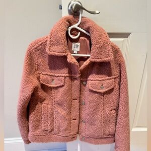 GAP Sherpa Pink Jacket